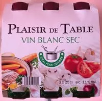 Mängden socker i Vin blanc sec