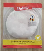Mängden socker i Hähnchen-Kochschinken