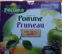 Mängden socker i purée pomme pruneaux sans sucre ajouté