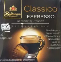 Mängden socker i Classici espresso