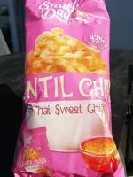 Lentil crisps