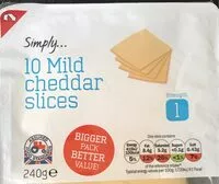 Mängden socker i Mild cheddar