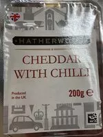 Mängden socker i Cheddar with chilli