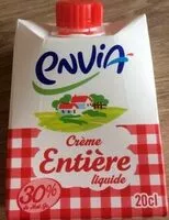 Mängden socker i Crème entière liquide 30%MG