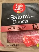 Mängden socker i Salami danois