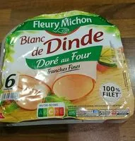 Mängden socker i Blanc de dinde doré au four