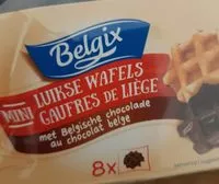 Mängden socker i Mini Gaufres de Liège au Chocolat Belge