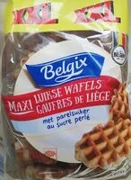 Mängden socker i Gaufres de Liège au sucre perlé