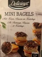 Mängden socker i Delicieux - Mini Bagels
