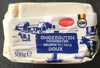 Mängden socker i Beurre du pays doux