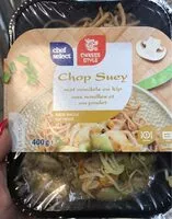 Mängden socker i Chop suey aux nouilles et poulet