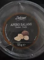 Mängden socker i Apéro Salami - Truffe