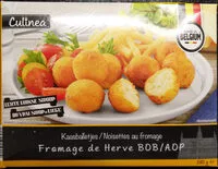 Mängden socker i Noisettes au fromage de Herve AOP