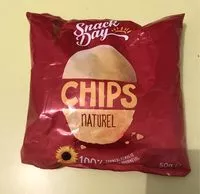 Mängden socker i Chips naturel
