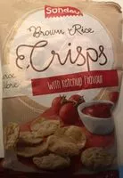 Mängden socker i Brown Rice Crisps