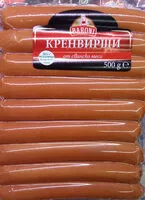 Mängden socker i Кренвирши от свинско месо