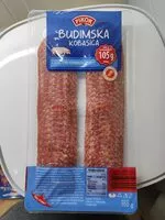 Mängden socker i Budimska kobasica