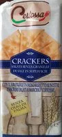Mängden socker i naturel crackers