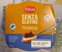 Mängden socker i Tiramisu senza glutine