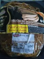 Mängden socker i Delicia de jamón marinado al Pedro Ximénez