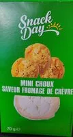 Mängden socker i Mini Choux saveur Fromage de Chèvre