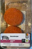 Mängden socker i Baconburger