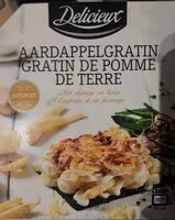 Mängden socker i Gratin de pomme de terre