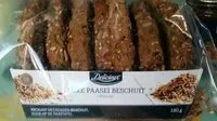 Mängden socker i Biscottes multigraines