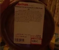 Mängden socker i Aiguilette de poulet corn Flakes