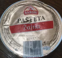 Mängden socker i Pašteta čajna