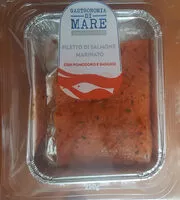 Mängden socker i Filetto di Salmone marinato pomodoro e basilico