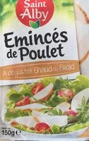 Mängden socker i Emincés de Poulet