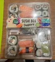 Mängden socker i Sushi box