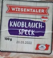 Mängden socker i Knoblauch Speck