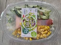 Mängden socker i Salat Zucchini & Mais