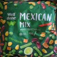 Mängden socker i meksikietiškas daržovių mišinys