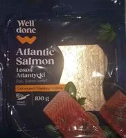 Mängden socker i Atlantic salmon
