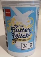 Mängden socker i Reine Buttermilch