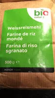 Mängden socker i farine de riz