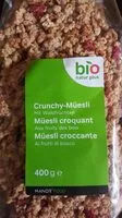 Mängden socker i Muesli croquant