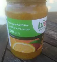 Mängden socker i Confiture d'oranges