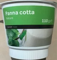 Mängden socker i Panna cotta, nature, bio