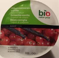 Mängden socker i Groseille-vanille, bio