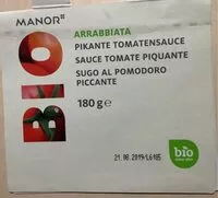 Mängden socker i Arrabbiata, sauce tomate piquante