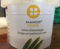 Mängden socker i Potage aux petits pois verts