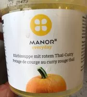 Mängden socker i Potage de courge au curry rouge thaï