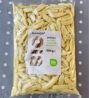 Mängden socker i Spätzli avec oeufs Bio