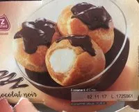 Mängden socker i Profiteroles, Sauce au Chocolat Noir