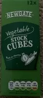 Mängden socker i Newgate vegetable stock cubes