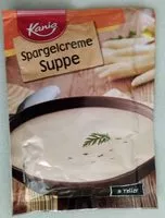 Mängden socker i Spargelcreme Suppe